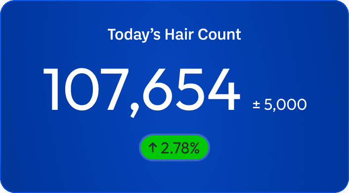 Hair count promo