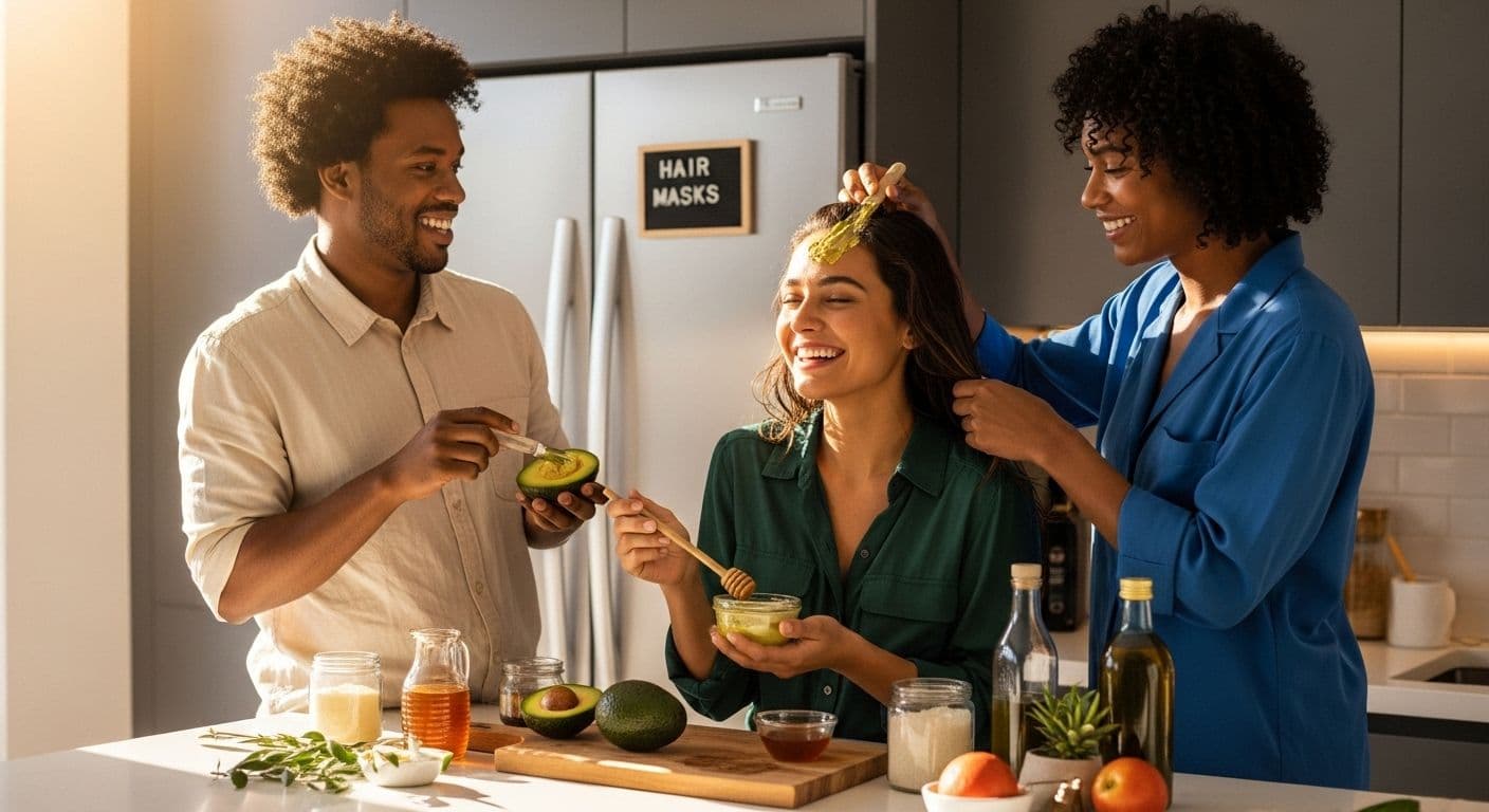 hair masks natural remedies