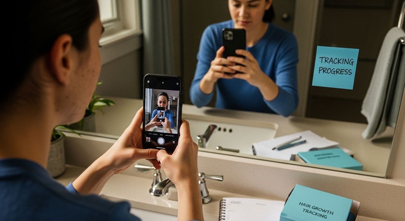 hair growth progress tracking