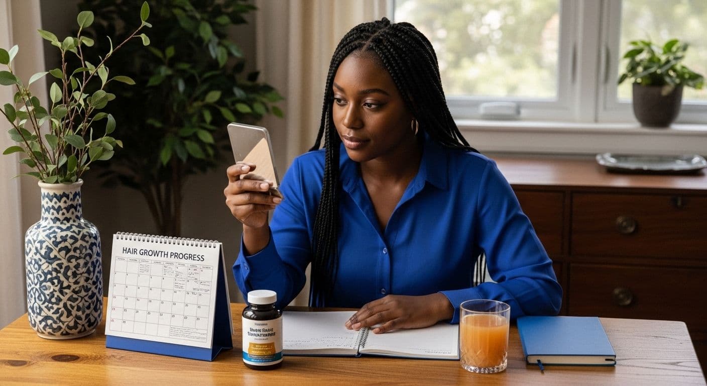 hair growth progress tracking