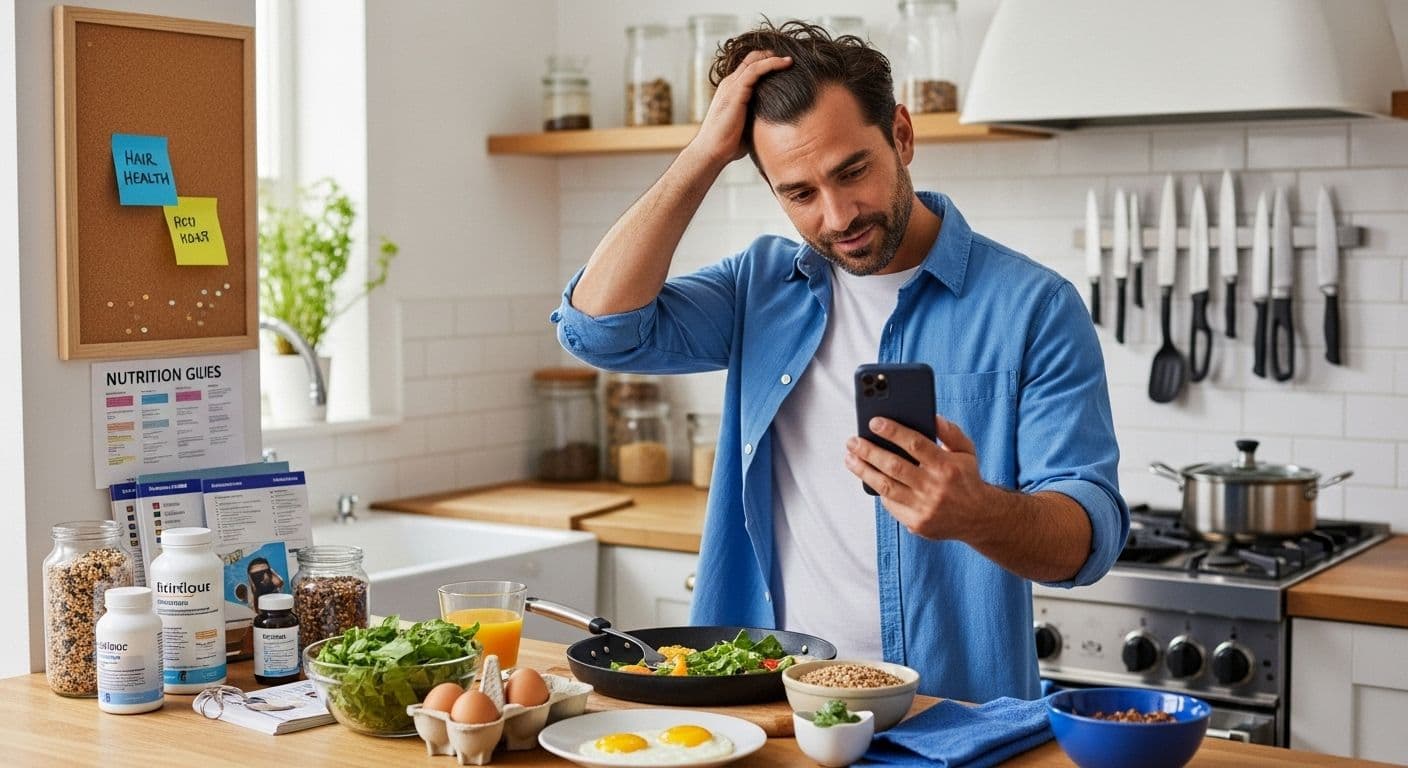 men hair nutrition lifestyle