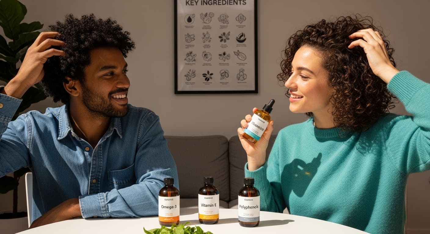 organic oil ingredients hair