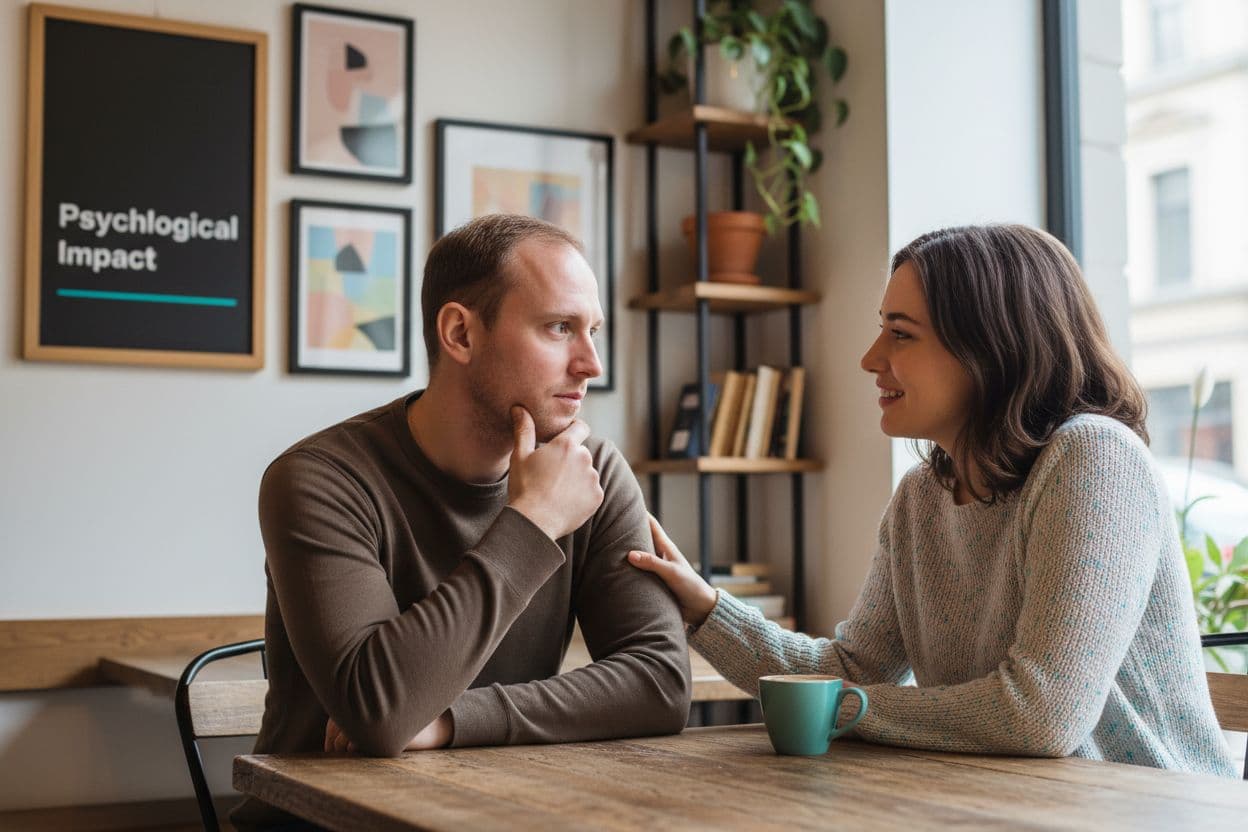 chin hair loss support