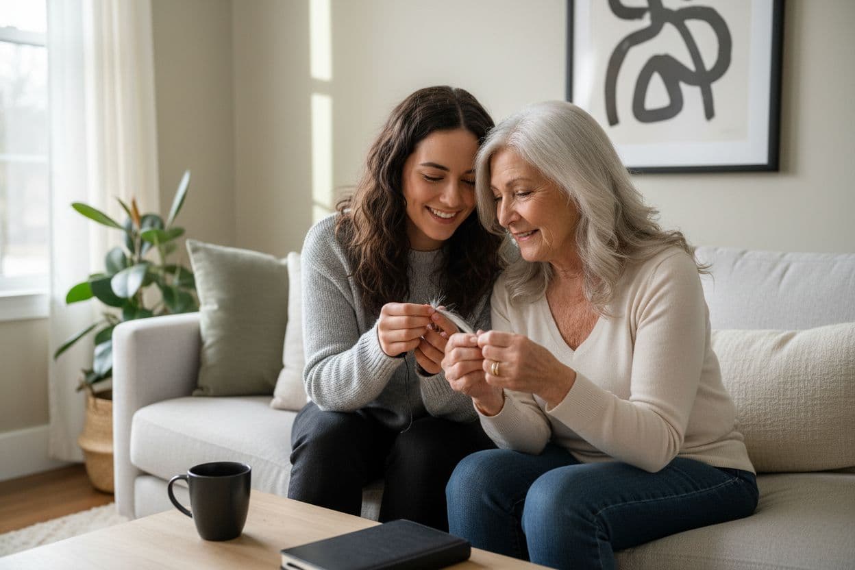 Haarwachstum Generationen Vergleich