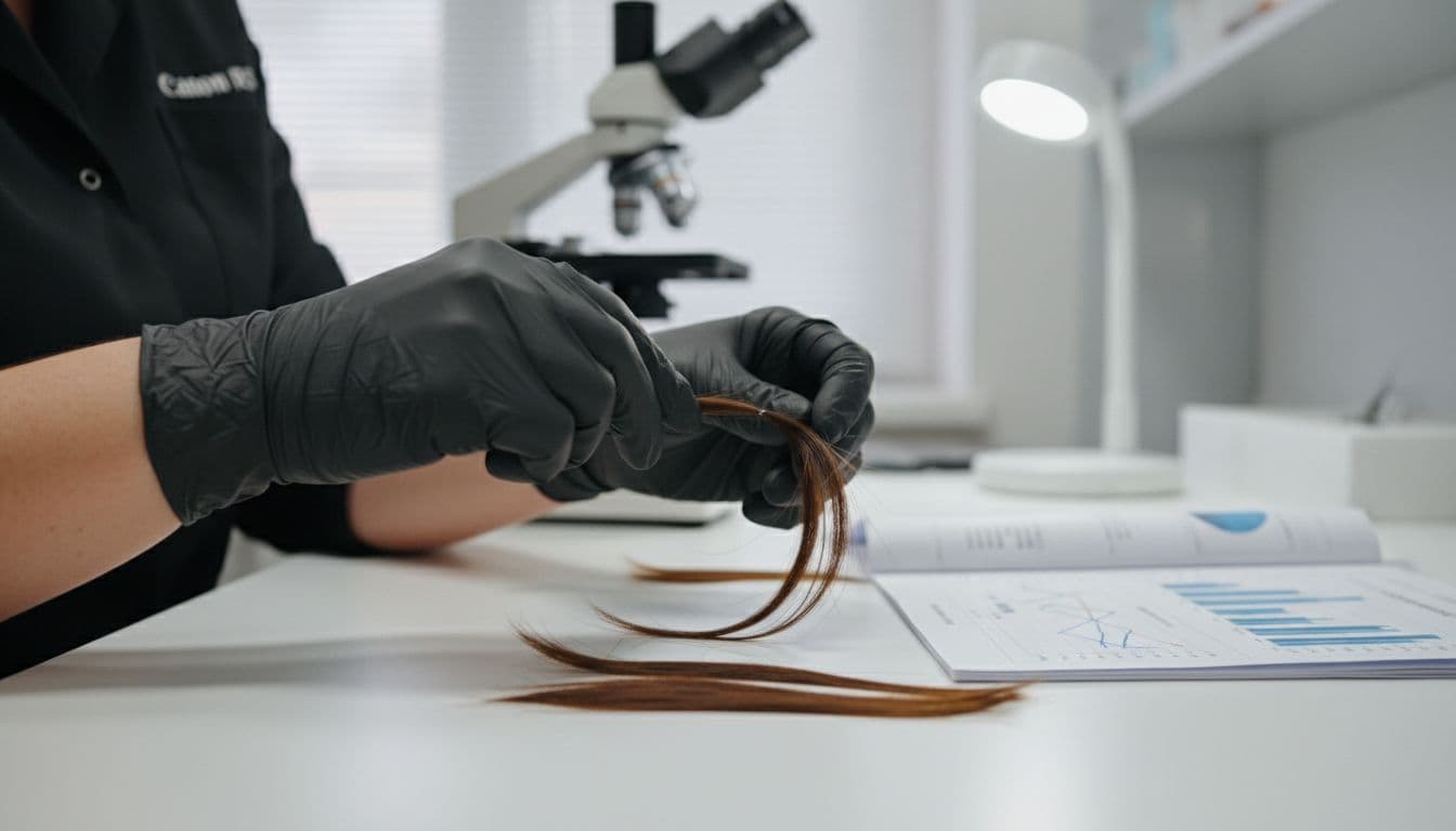 observation texture cheveux