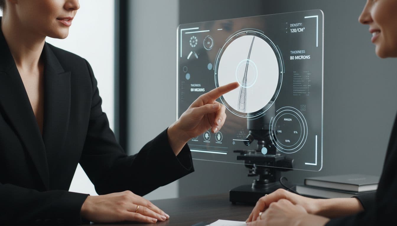 trichoscopie diagnostic cheveu