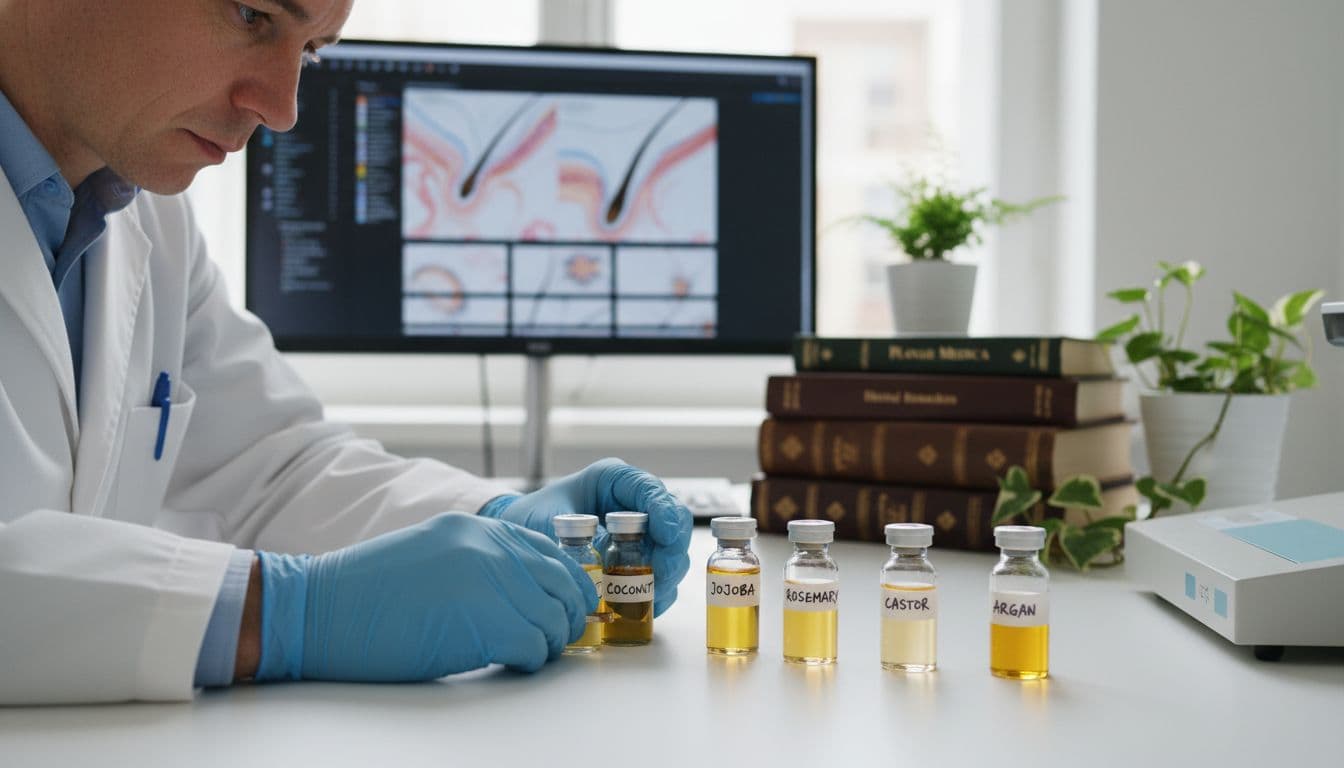 natural hair oil ingredients