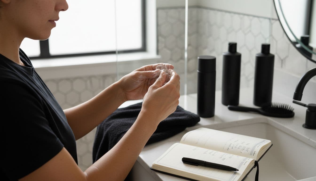 routine soins cheveux