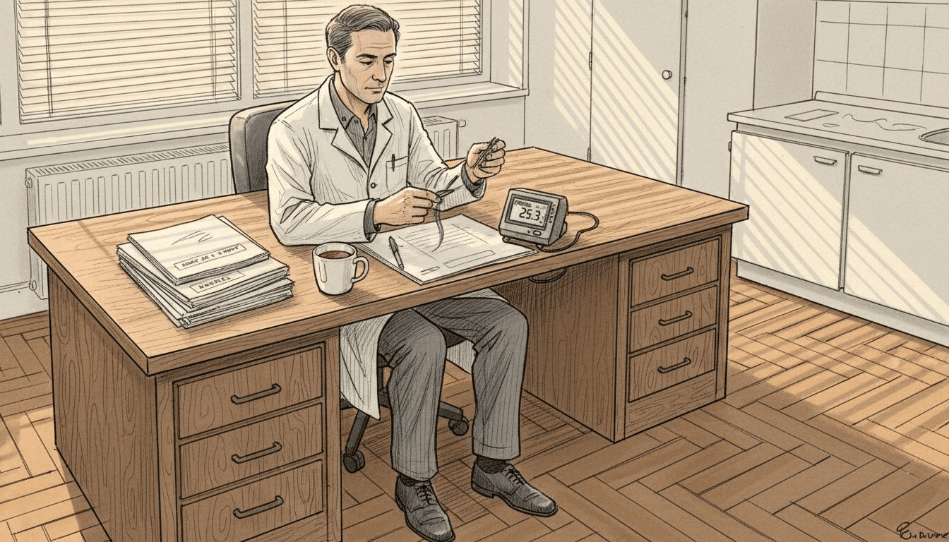 Un spécialiste du cuir chevelu examine la résistance des cheveux lors d’une consultation en cabinet.