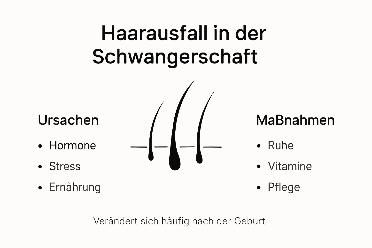 Übersicht: Gründe für Haarausfall und was dagegen hilft