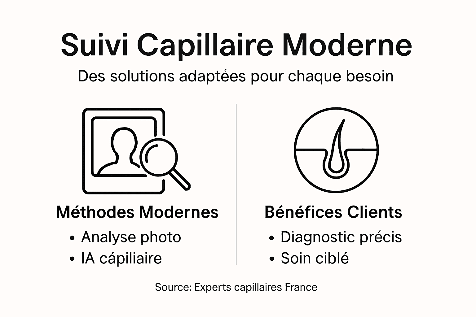 Infographie : les nouvelles méthodes de suivi capillaire et leurs bienfaits