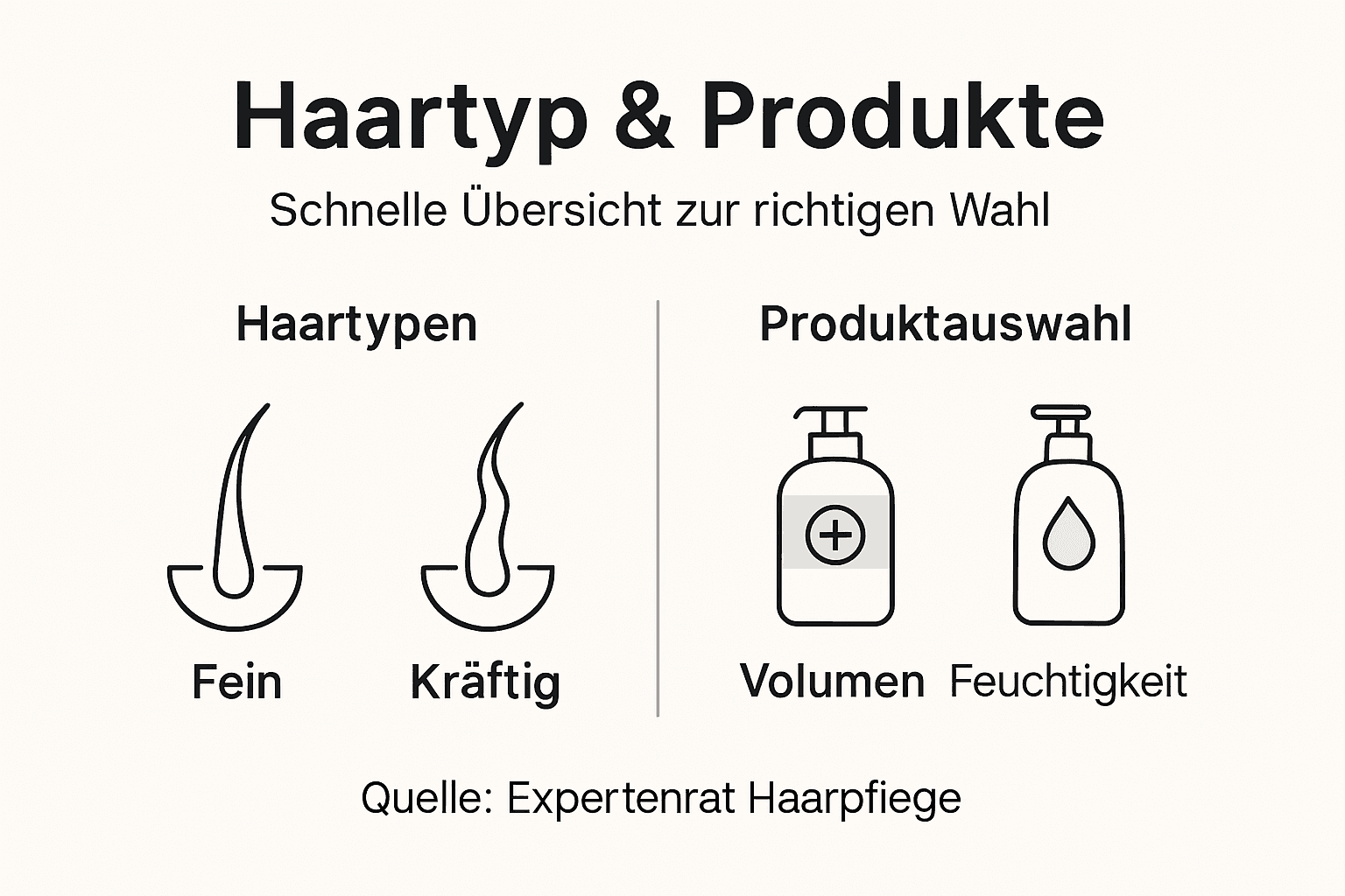 Übersicht: Haartypen und die passende Pflege – Welche Produkte sind für Ihr Haar ideal?