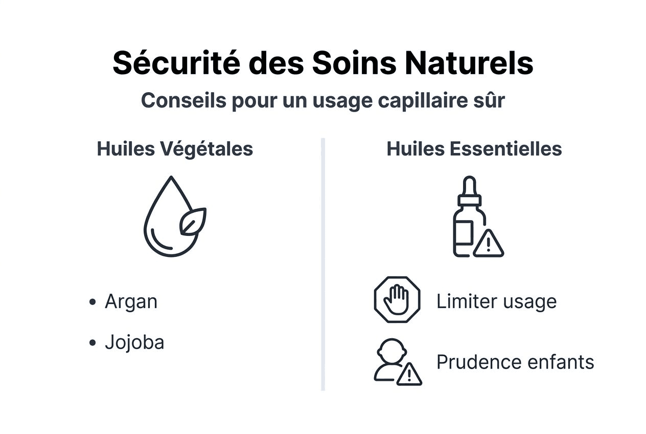 Découvrez notre infographie dédiée à la sécurité des soins capillaires naturels
