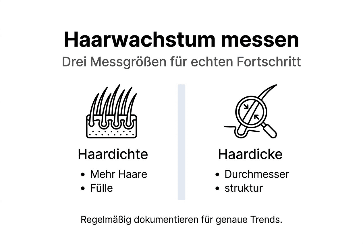 Übersicht: Wichtige Kennzahlen für das Haarwachstum