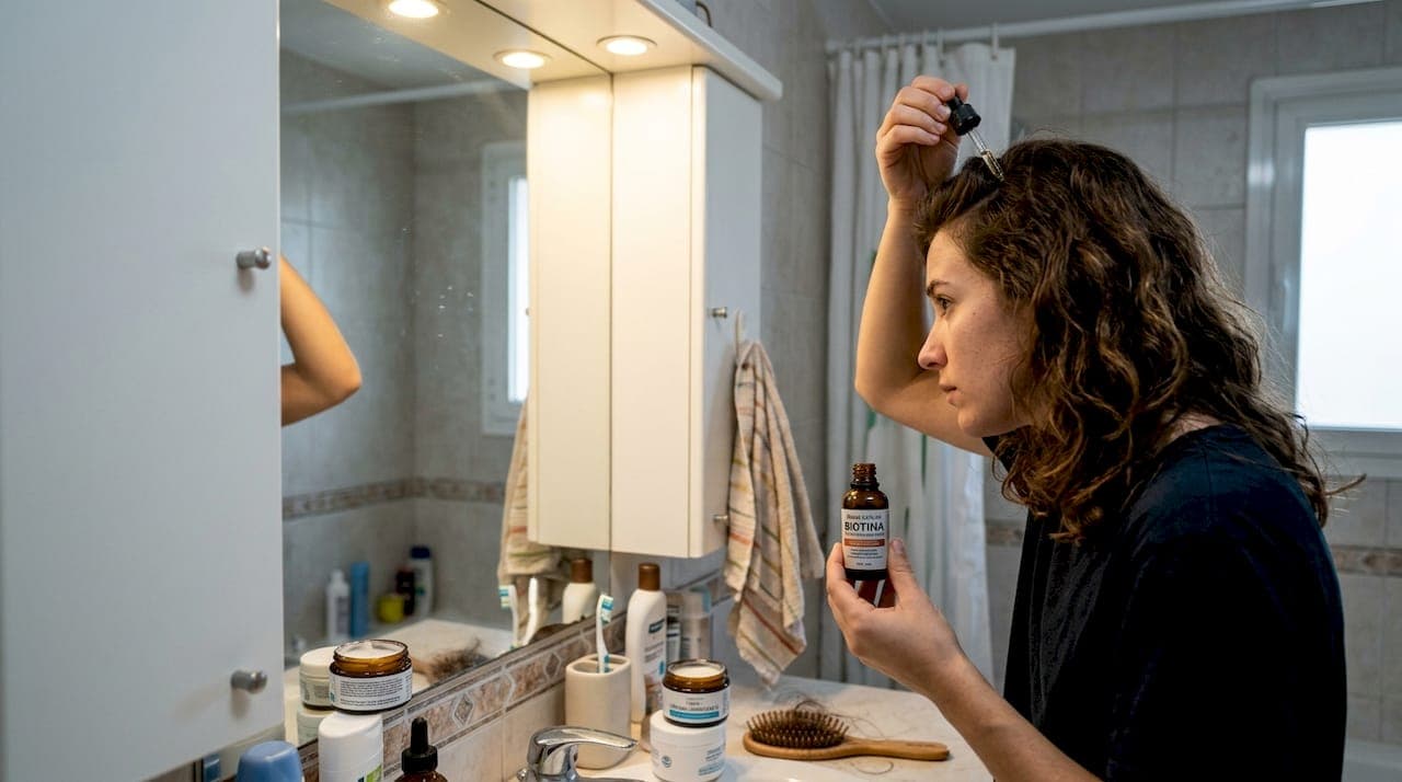 Cómo incorporamos el sérum de biotina en la rutina de cuidado capilar de toda la familia