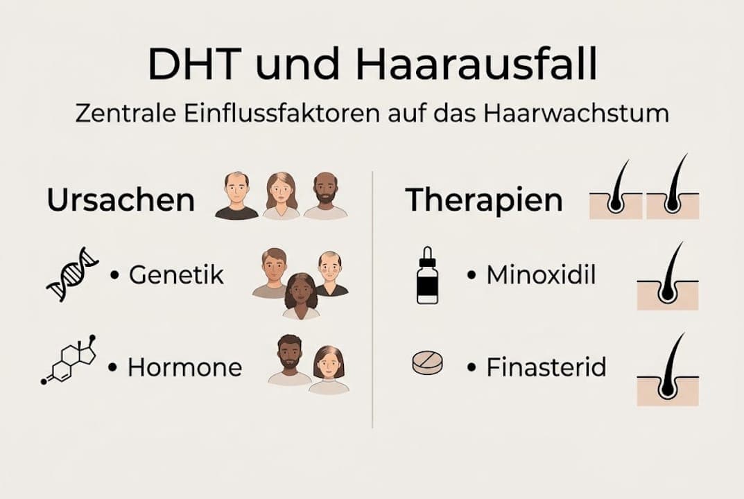 Übersicht: DHT – Hintergründe, Auslöser und Behandlungsmöglichkeiten