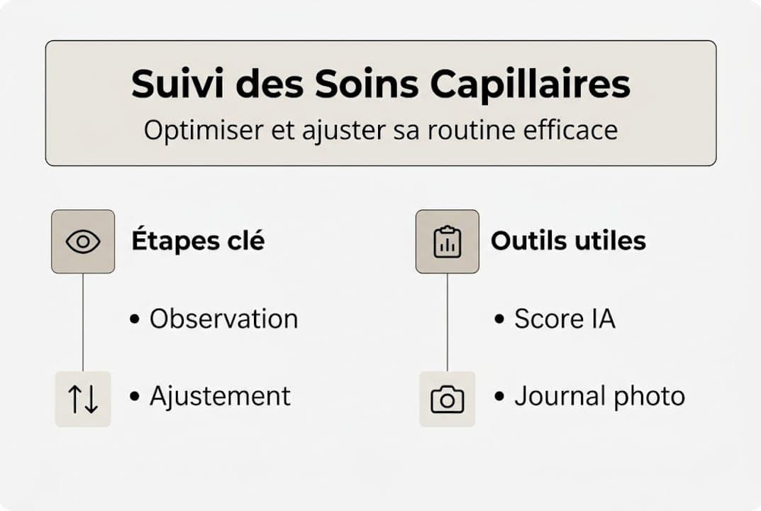 Visuel pour un suivi personnalisé de votre routine capillaire