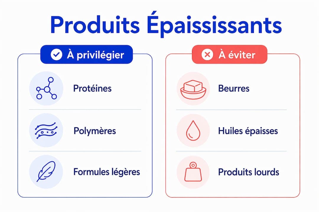 Infographie : quel soin capillaire choisir pour les cheveux clairsemés ?
