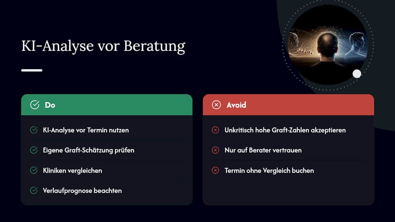 Wie hilft eine KI-Analyse bei der Kostenabschätzung vor der Beratung? — overview diagram