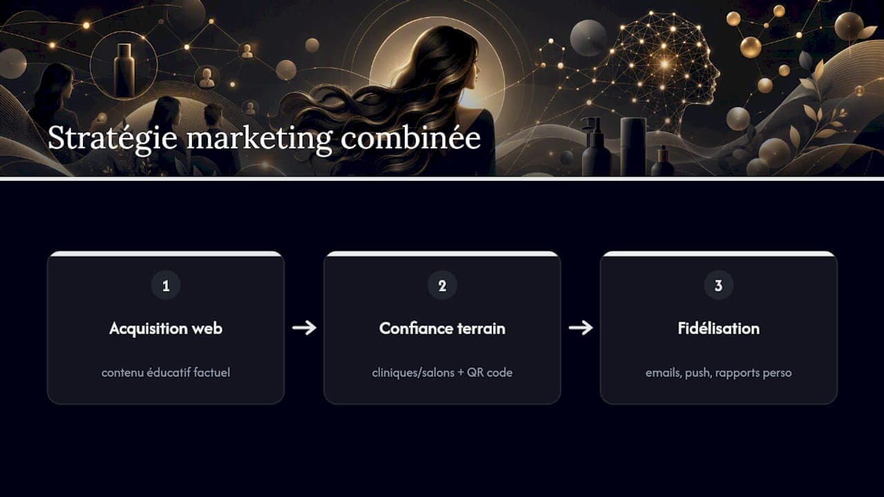 Quelle stratégie marketing combiner en ligne et hors ligne ? — overview diagram