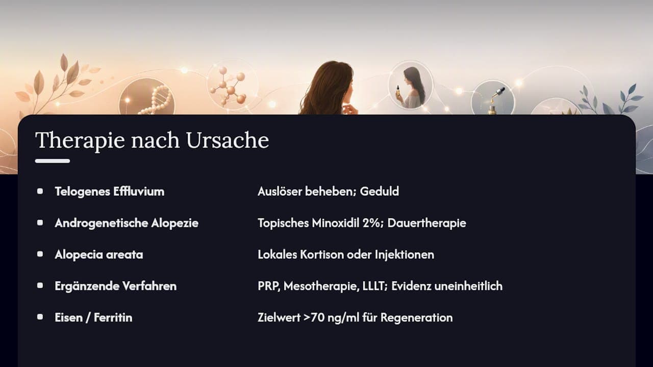 Therapieoptionen nach Ursache: was wirklich hilft — overview diagram