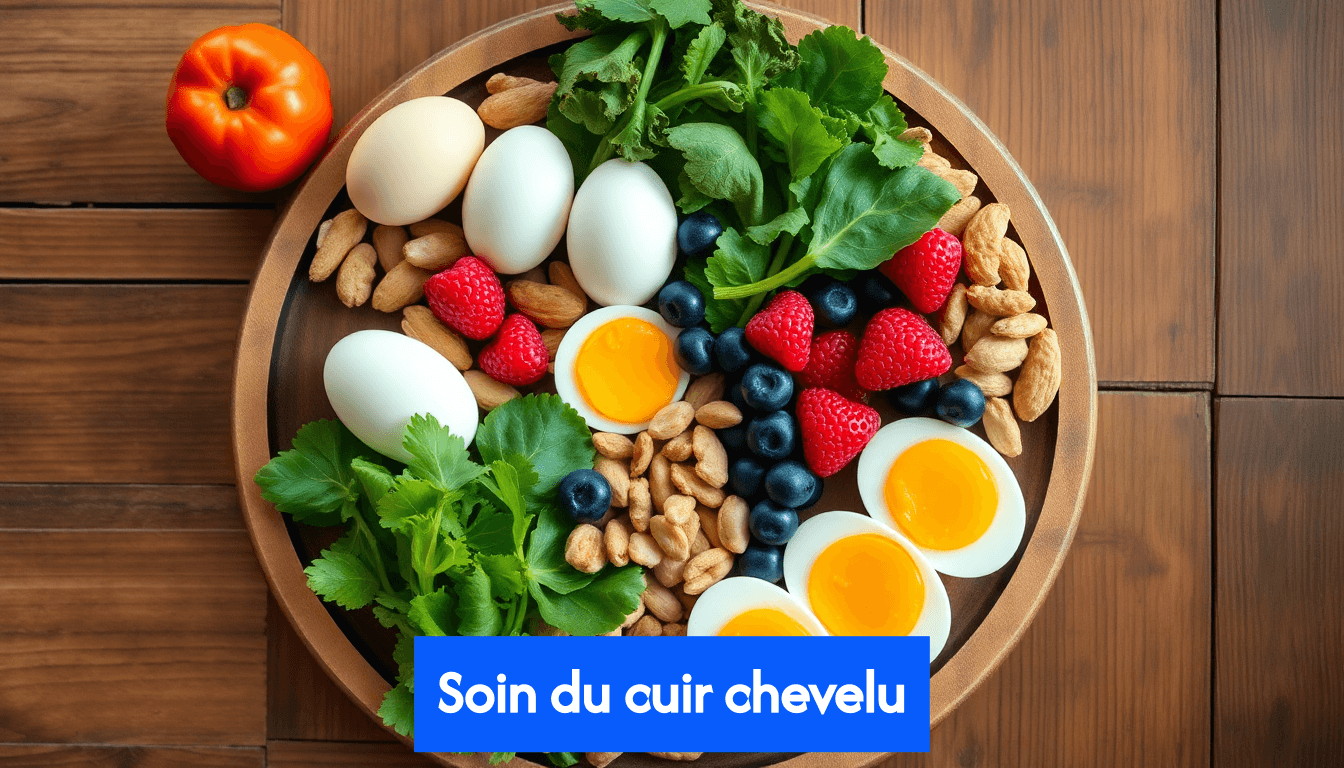 Nutritional foods for hair growth